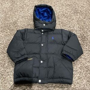 Polo Ralph Lauren puffer jacket with removable hood size 3T